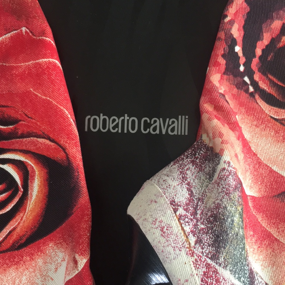 Roberto Cavalli Vintage Denim Boots